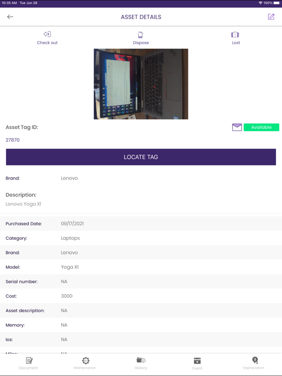 Screenshot #6 pour Grey Trunk RFID