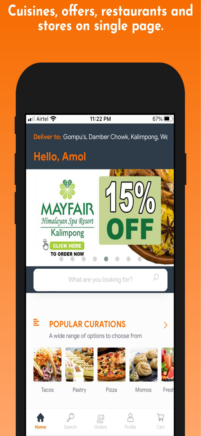 DoorStep Food Delivery