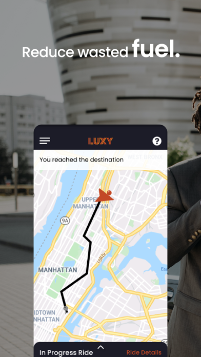 LUXY Driver: Drive & Earn Screenshot