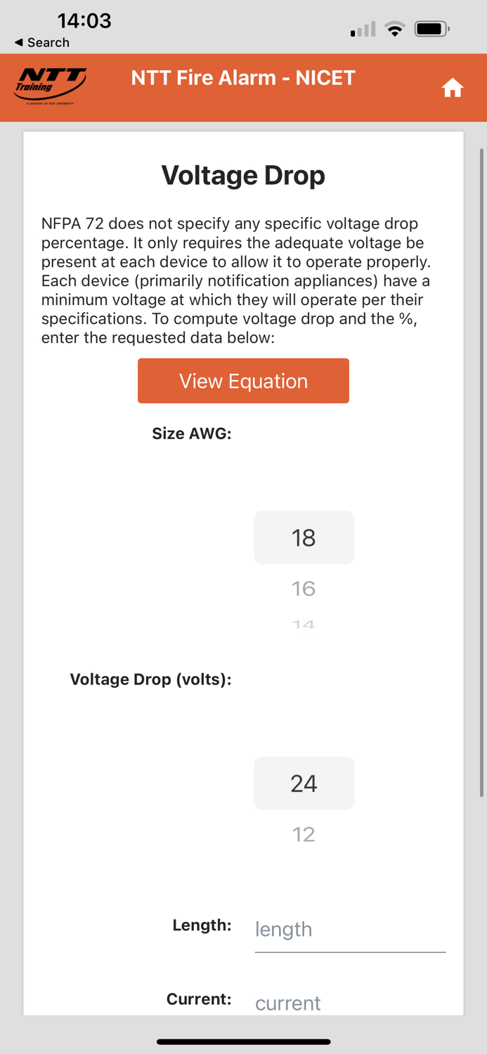 NTT Fire Alarm Code Assistant
