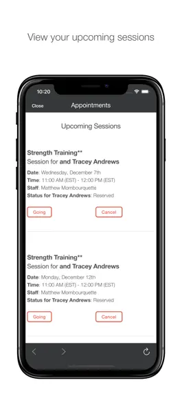 Game screenshot OneUp Personal Training hack
