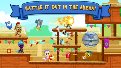 Fun Run 3 - Multiplayer Games Screenshot