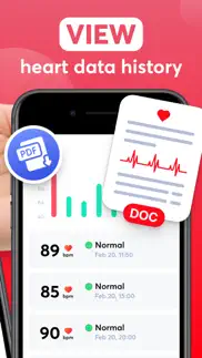heart rate monitor & analysis iphone screenshot 3