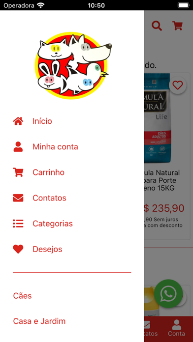 Loja Mercado Pet Screenshot