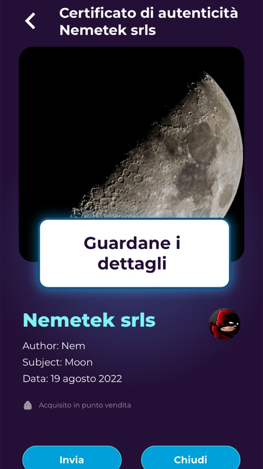 #2. Lumen NFT (iOS) 由: Nemetek srls