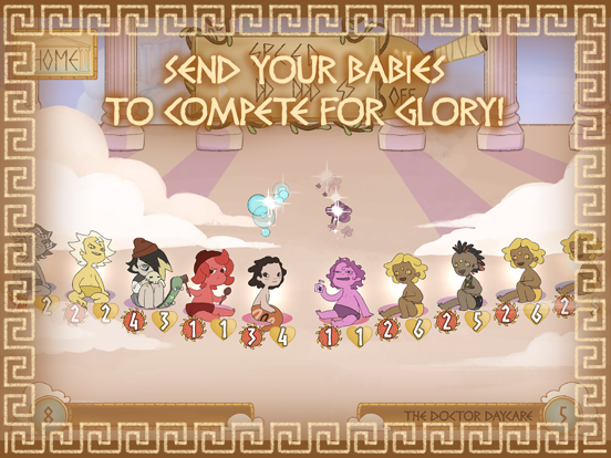 Demigod Daycare: Autobattler iPad screenshot 3 - Entertainment app