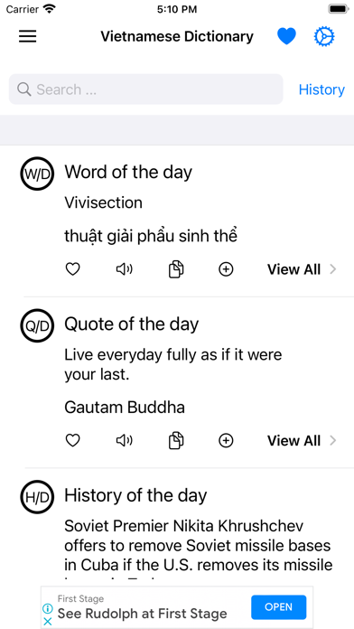 Smart Vietnamese Dictionary Screenshot