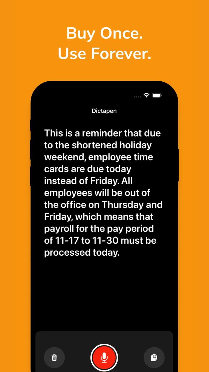 Dictapen - Voice to Text