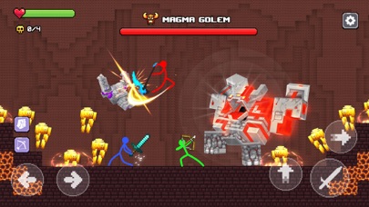 Stickman Fight Craft Adventure Screenshot