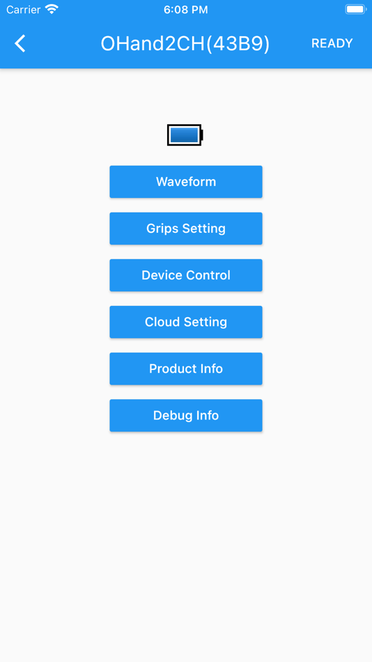 #2. OYMotion OHand User APP (iOS) By: OYMotion Technologies Co., Ltd