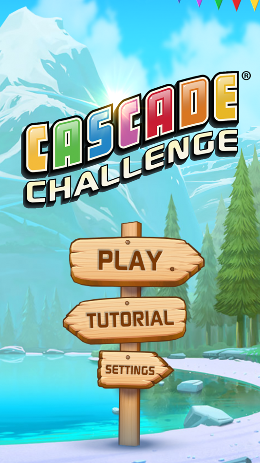 #6. Cascade Challenge (iOS) By: funkitron