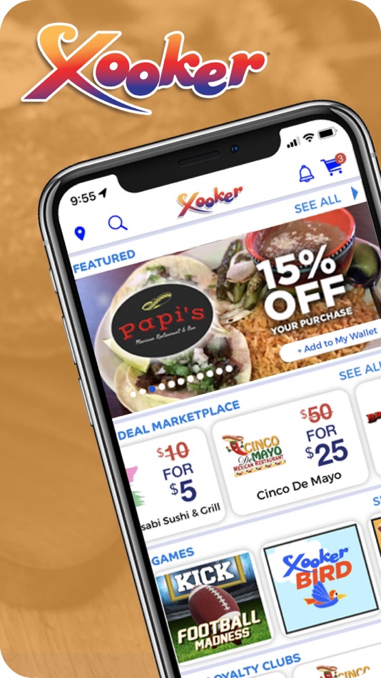 Xooker – Coupons & Rewards - 3.13 - (iOS)
