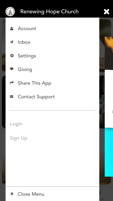 Renewing Hope Church Screenshot