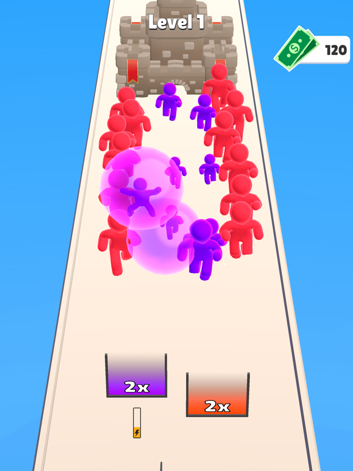 Colorful Bubble Shot