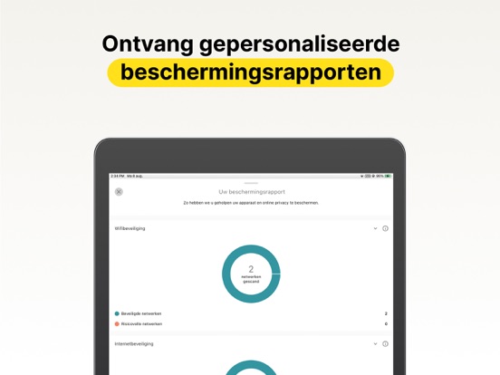 Norton 360 iPad app afbeelding 6