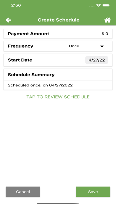 Tracir Financial Screenshot