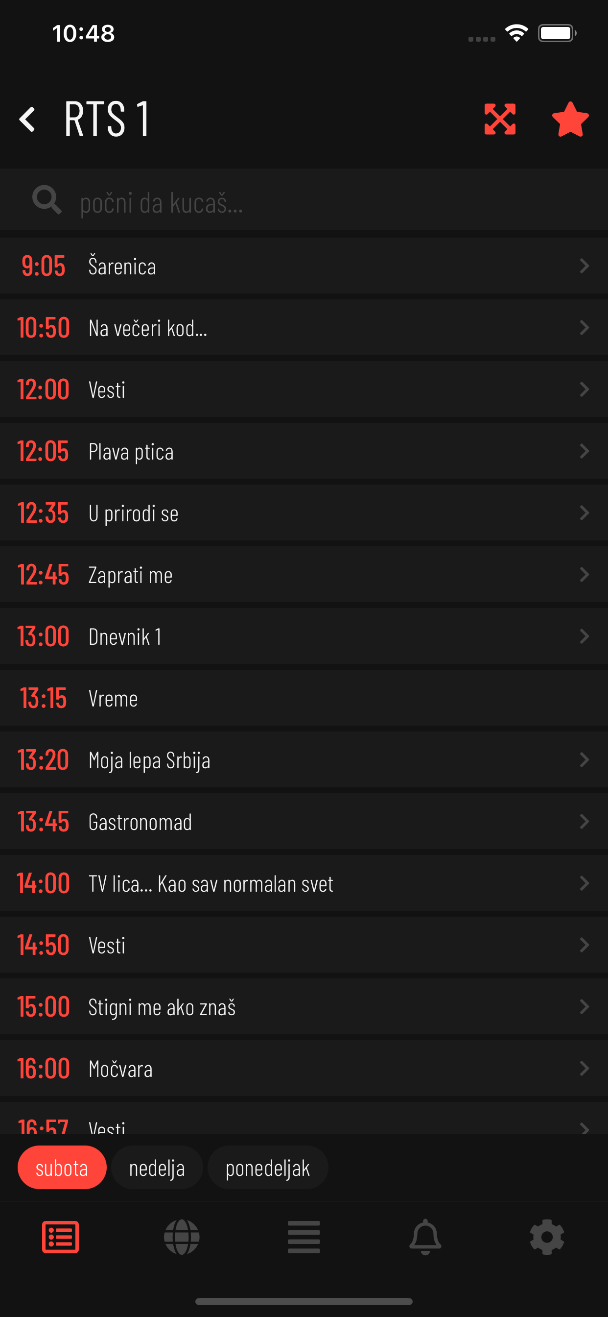 TV program