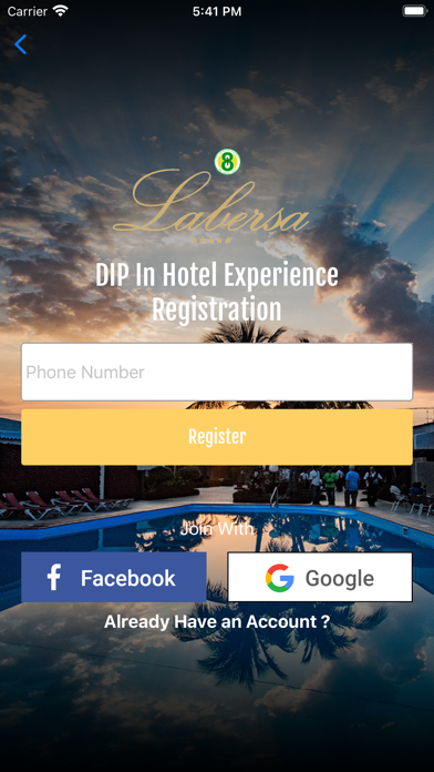 Labersa Grand Hotel Screenshot