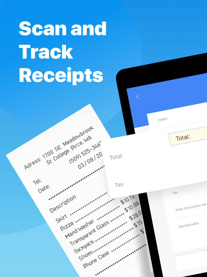 Receipt Lens - Expense Tracker