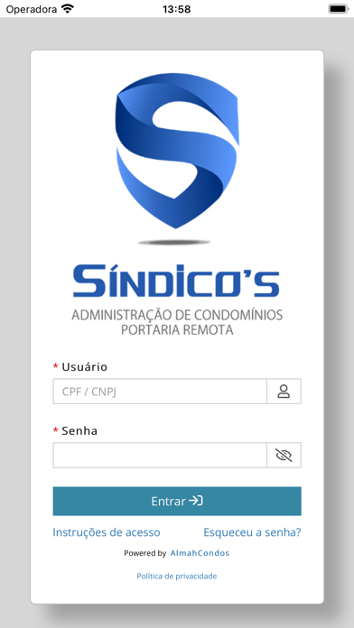 Síndico's Administradora Screenshot
