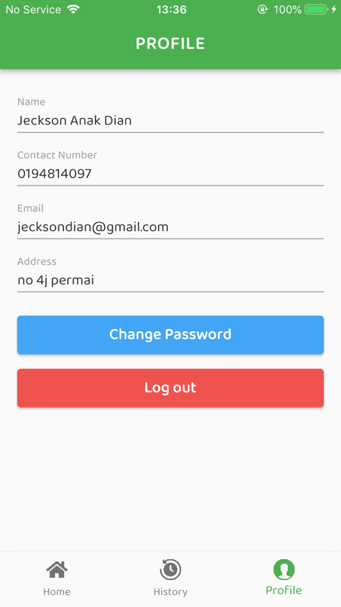 EvoClean Booking App