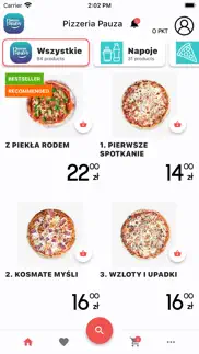 pizzeria pauza iphone screenshot 1