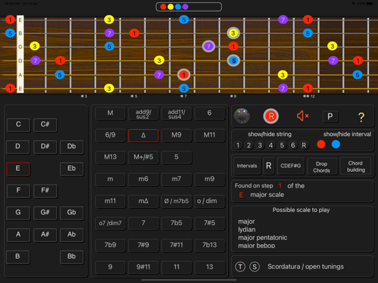 Screenshot #5 pour Guitar Chords in Colours