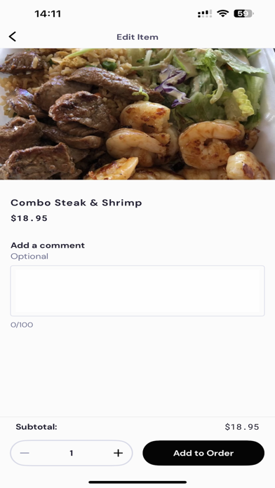 Abiyaki Hibachi Grill Screenshot
