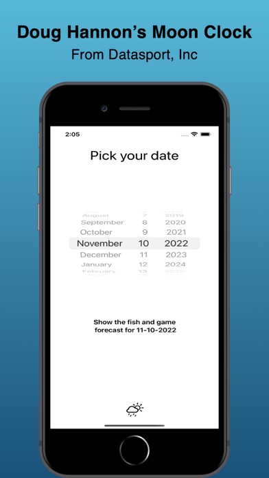 Screenshot #1 pour FishTimes and HuntTimes 2023