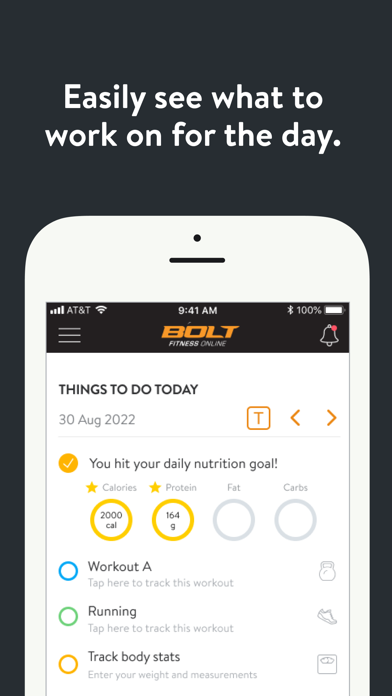 BOLT FIT ONLINE Screenshot
