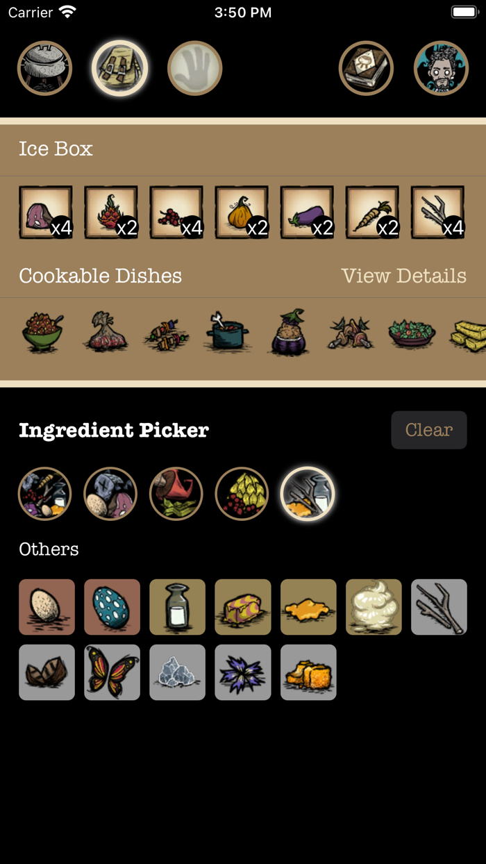 Dont Starve Cookbook