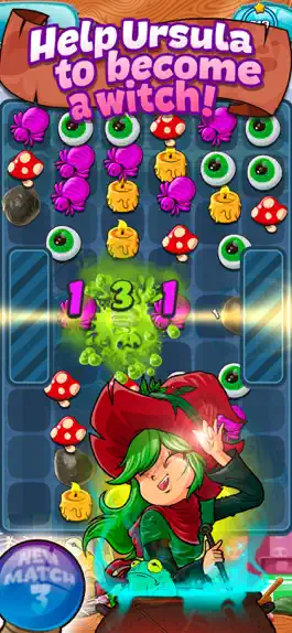 Game screenshot Apprentice Witch Match 3 mod apk