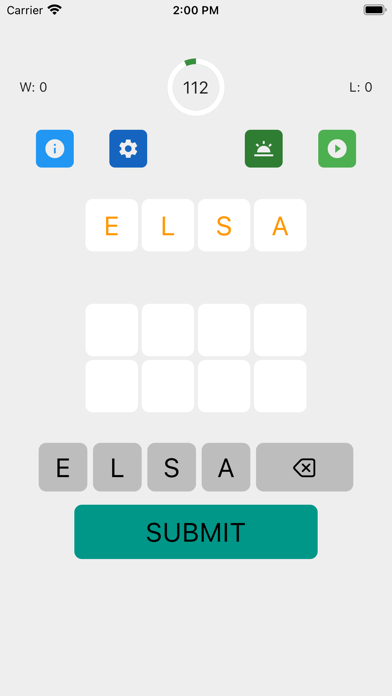 eXcramble Word Scramble Games Screenshot