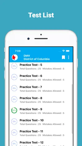 Game screenshot DC DMV Permit Test 2023 mod apk
