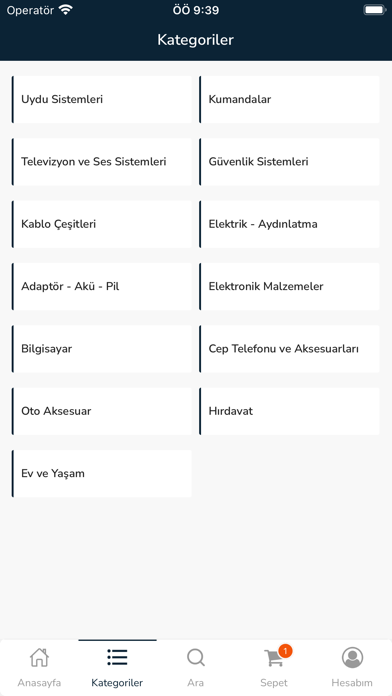 Uydu Toptan Screenshot