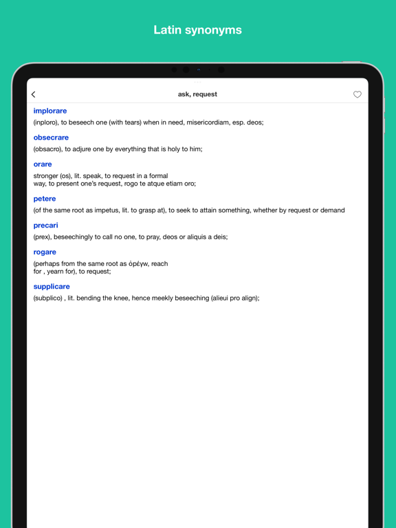 Screenshot #6 pour Latin synonym handbook