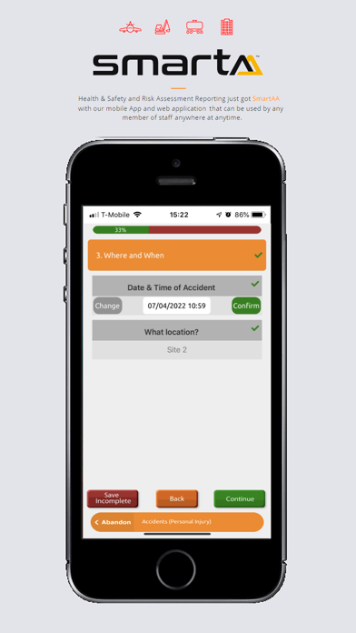 Smartaa Reporting Screenshot