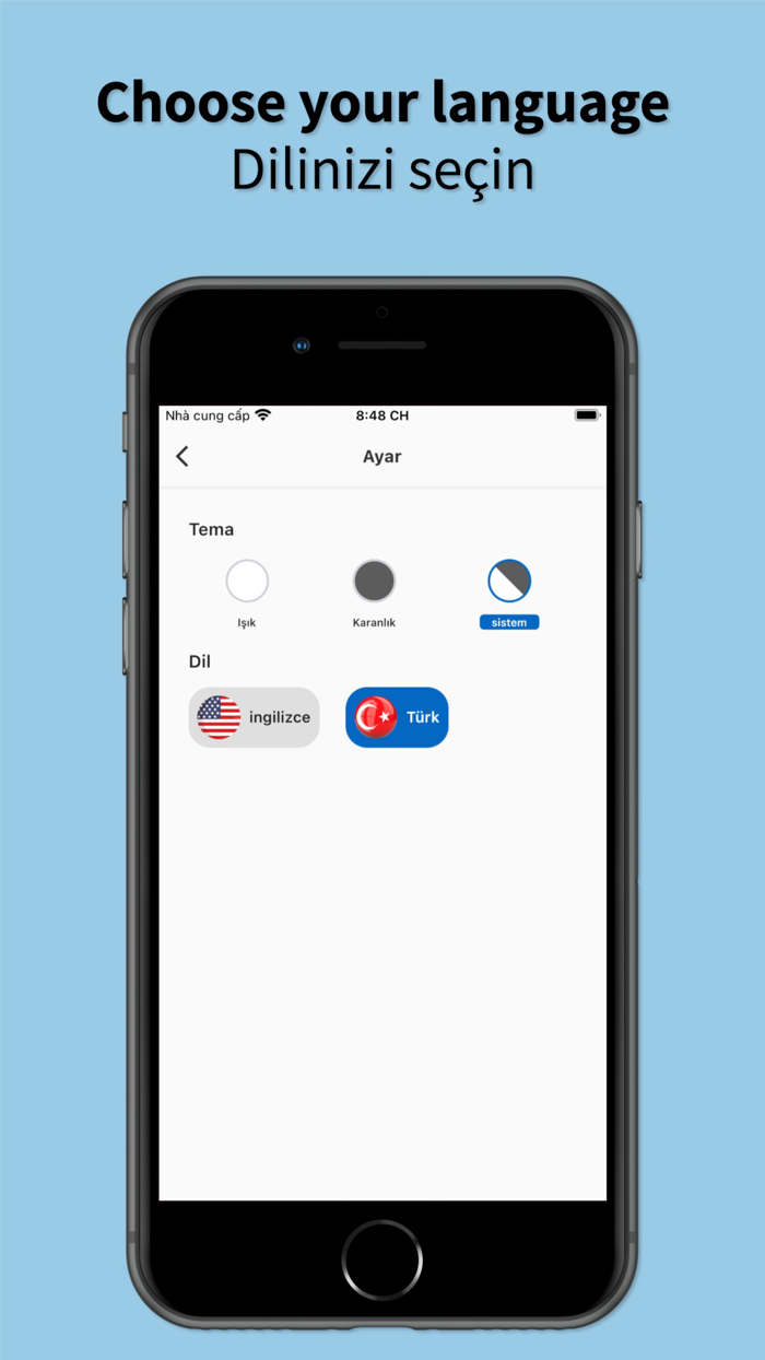 English to Turkish App