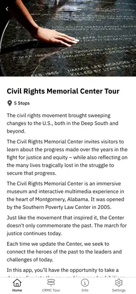 Game screenshot Civil Rights Memorial Center apk