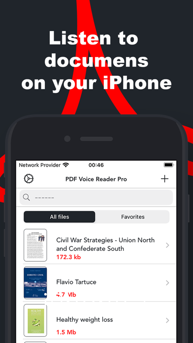 PDF Voice Reader Pro Screenshot