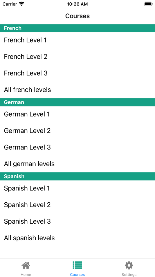 #2. QuickLang: Learn Language Fast (iOS) 来自: Andrei Pervychine