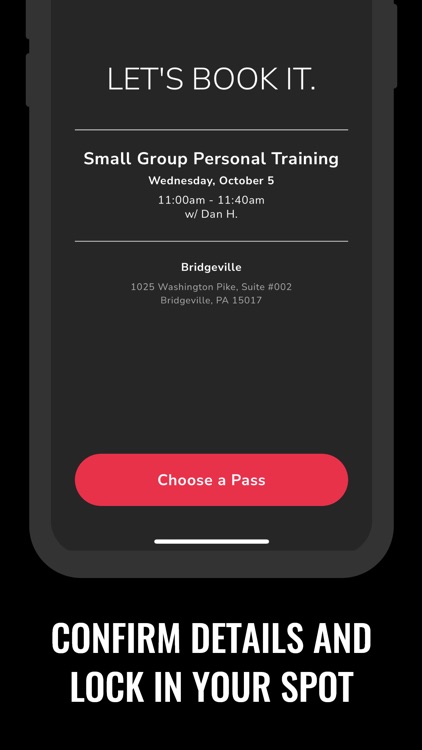 PUSH Fitness screenshot-3
