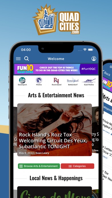 QuadCities.com Screenshot