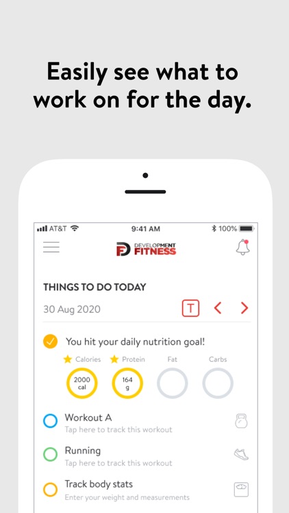 Development Fitness APP