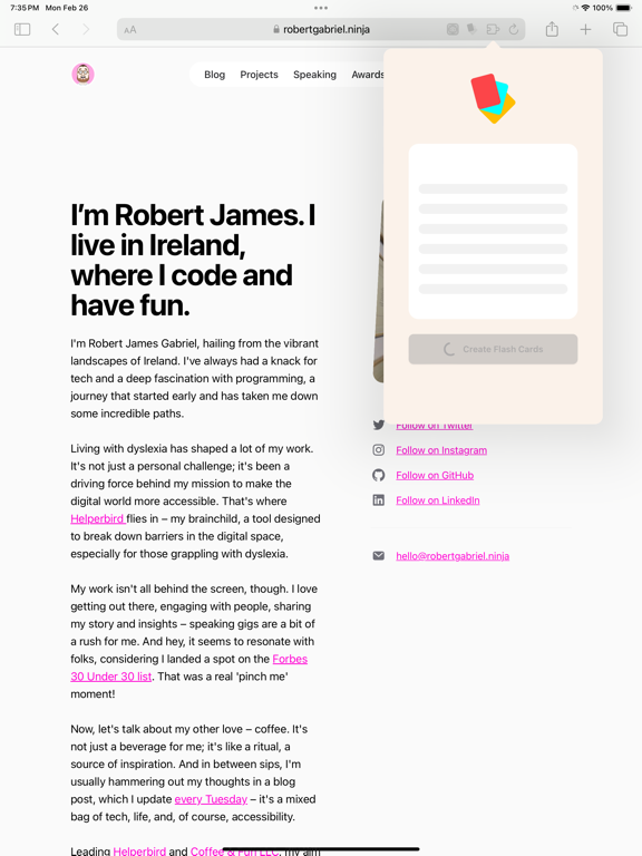 Screenshot #4 pour Instant Flash Cards