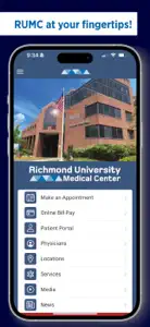 Richmond Univ Medical Center screenshot #1 for iPhone