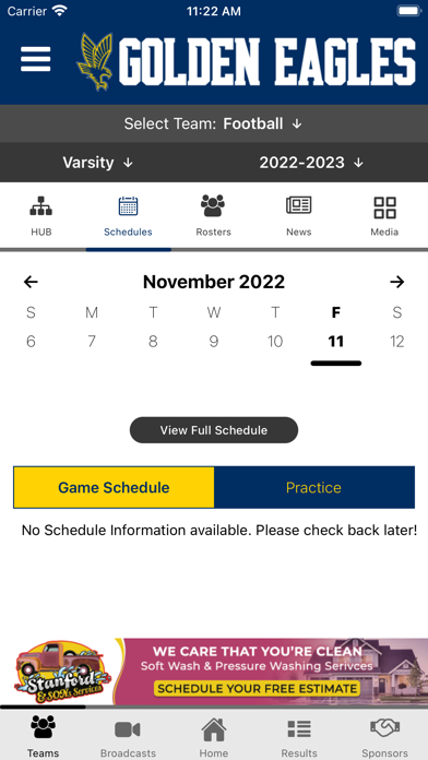 Eagle's Landing Athletics Screenshot