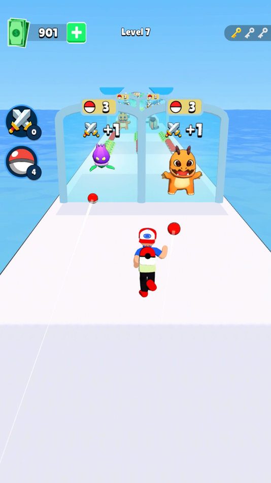 #1. Catch Monster Run (iOS) 由: Kiwert