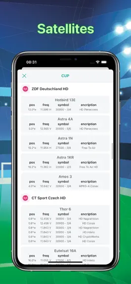Game screenshot Football stream & TV schedule hack