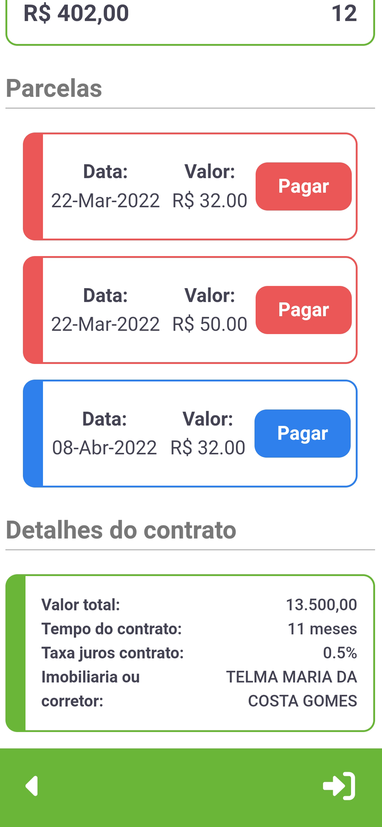 Área do Cliente Terrare